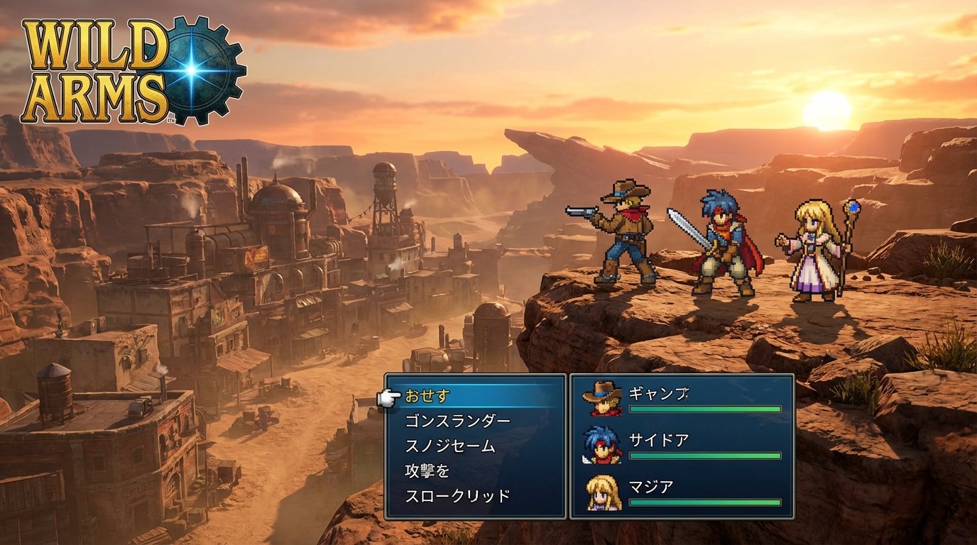 Wild Arms game screenshot