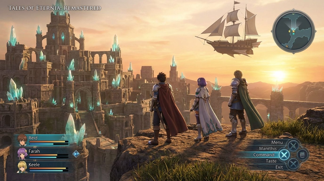 Tales of Eternia game screenshot