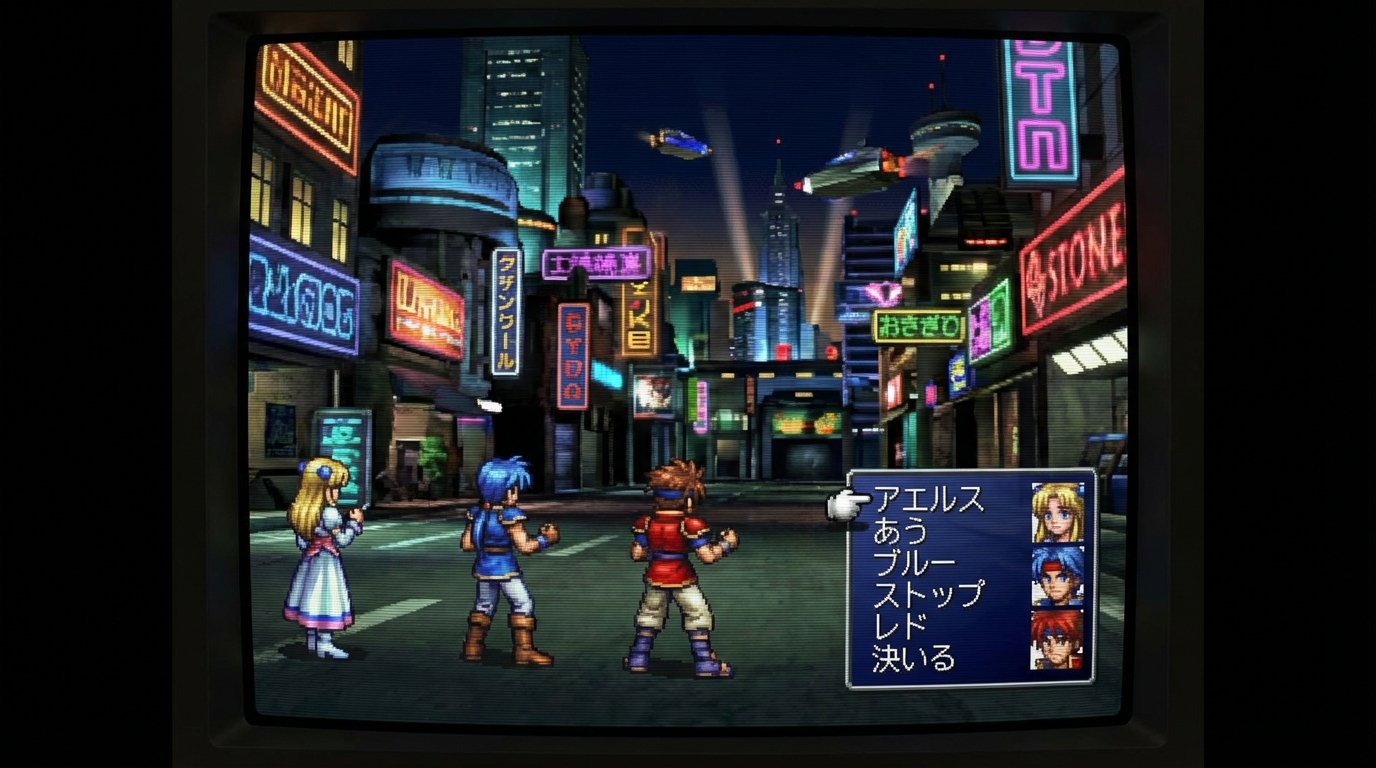 Saga Frontier game screenshot
