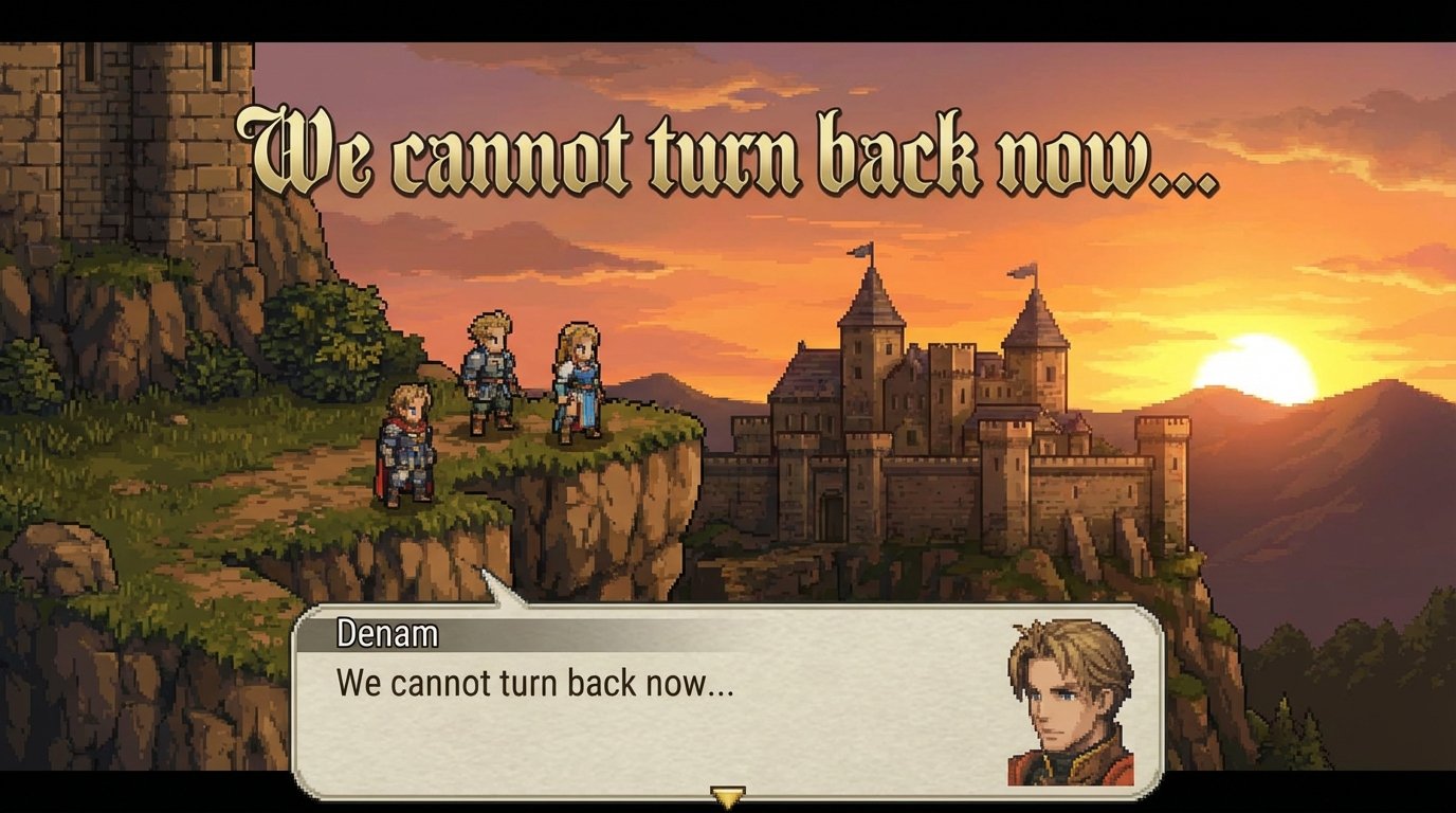 Tactics Ogre: Let Us Cling Together game screenshot