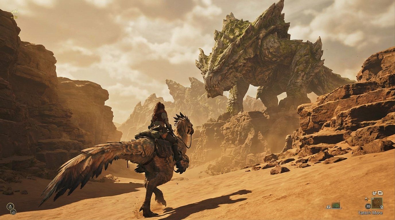 Monster Hunter Wilds game screenshot