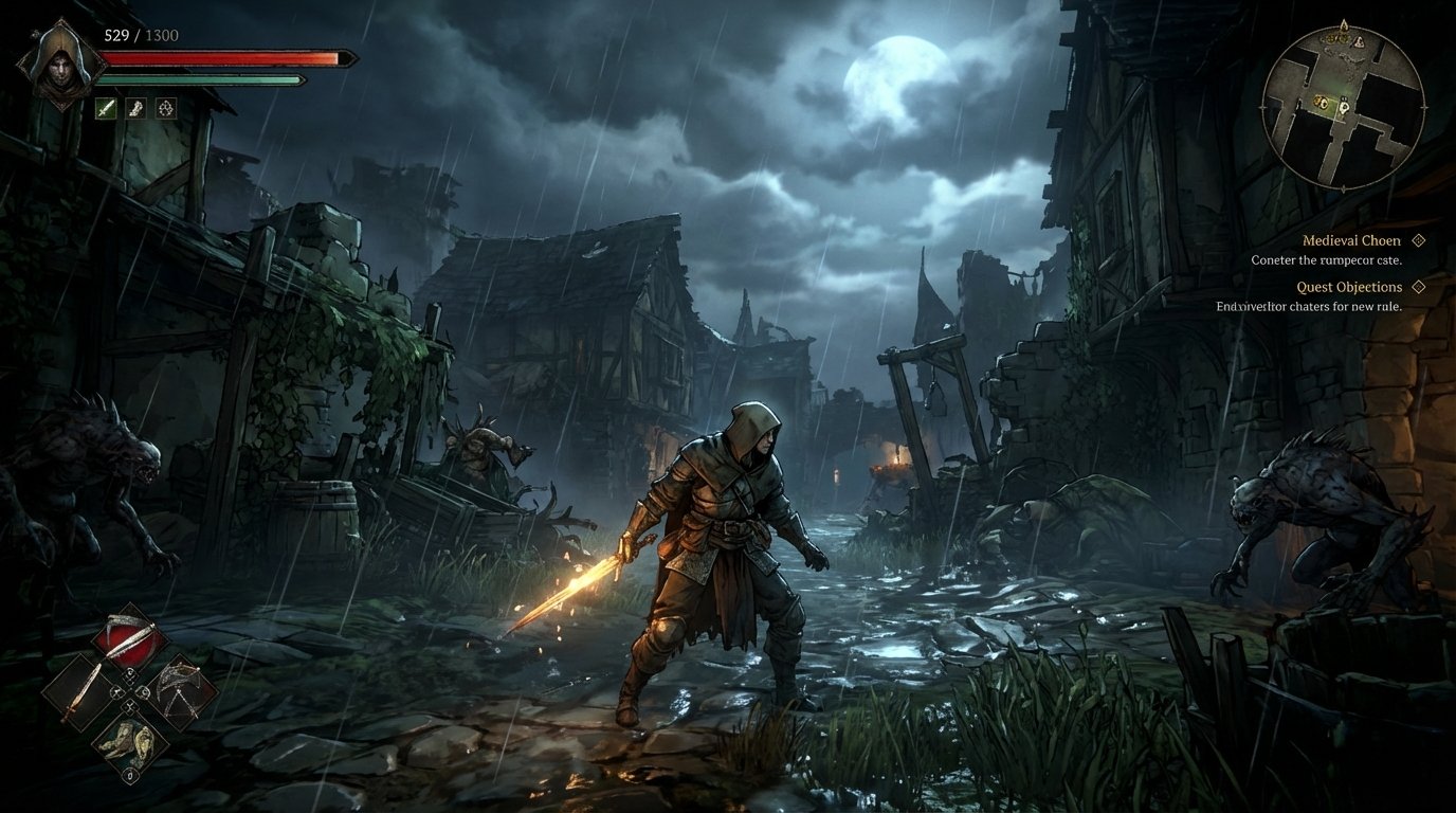 No Rest for the Wicked game screenshot