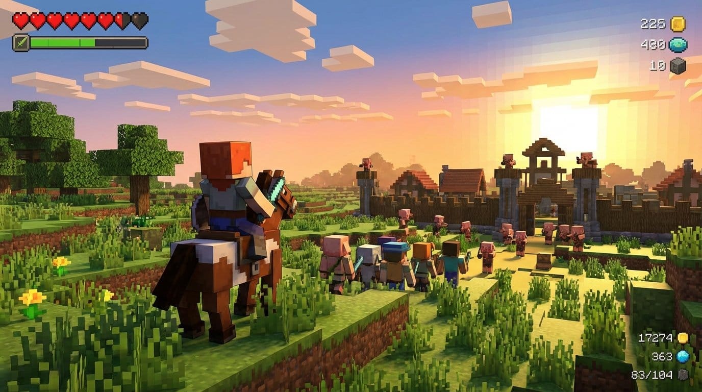 Minecraft Legends game screenshot