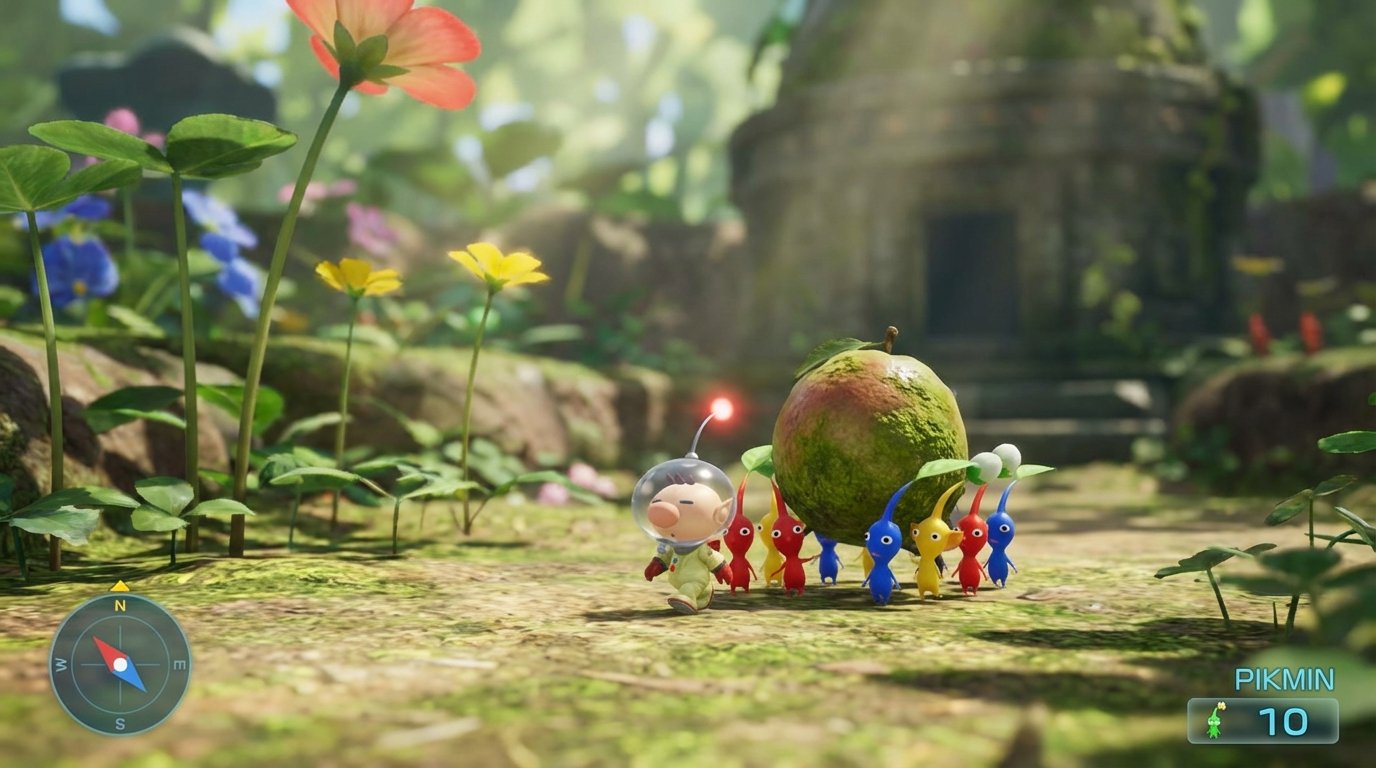 Pikmin 4 game screenshot