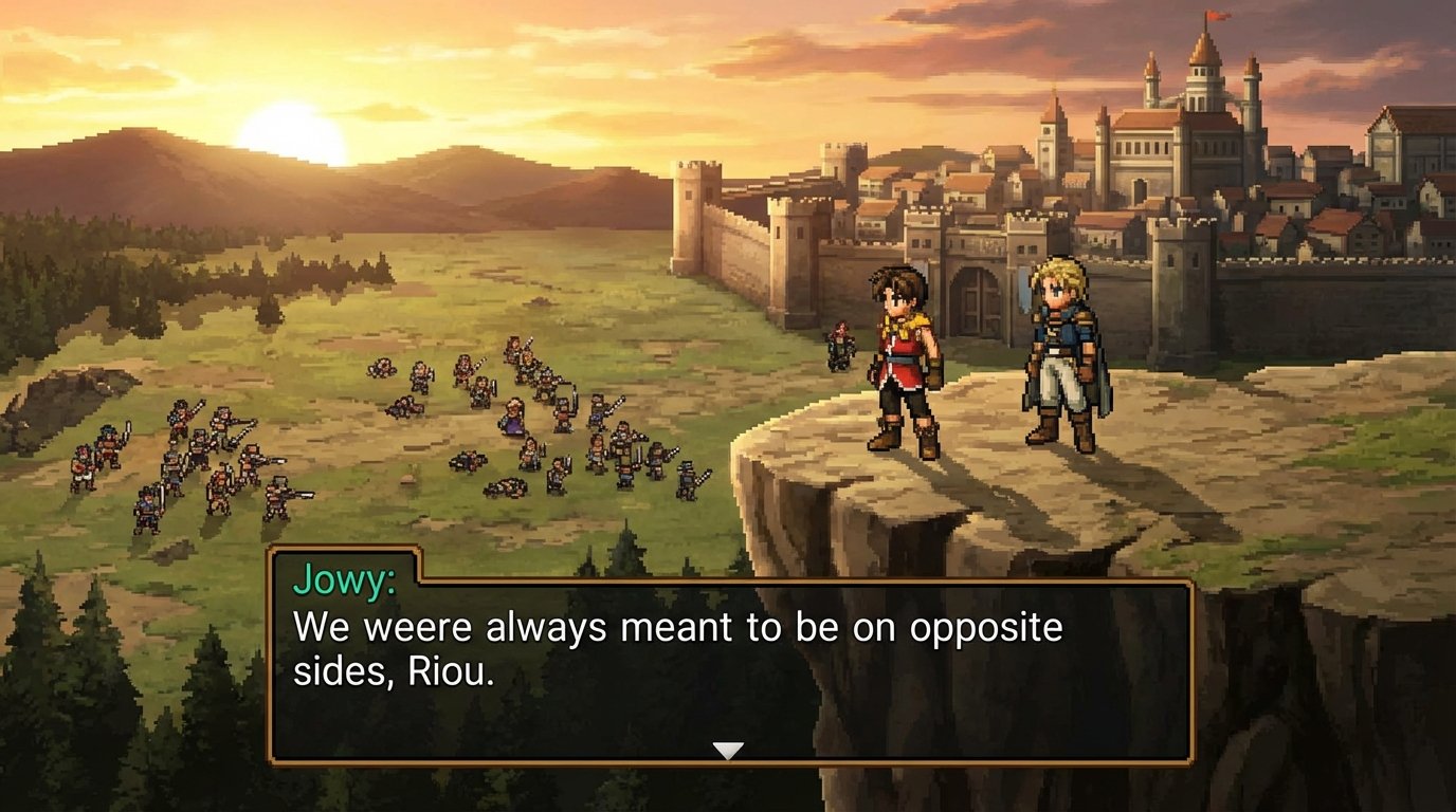 Suikoden II game screenshot