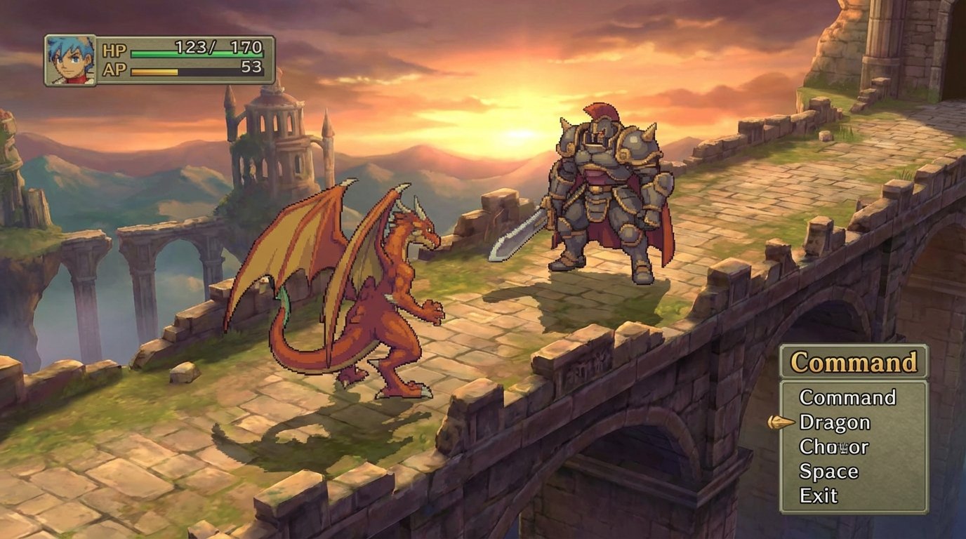 Breath of Fire IV game screenshot