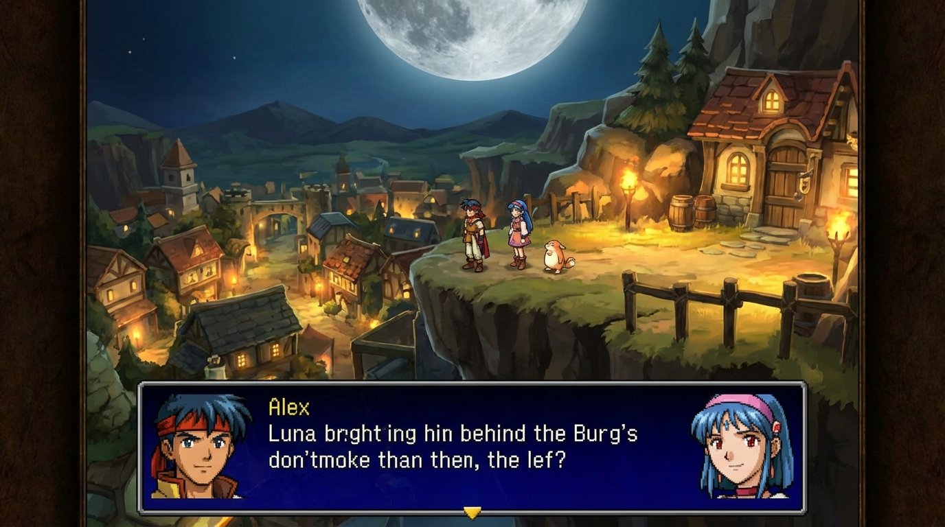 Lunar: Silver Star Story Complete game screenshot