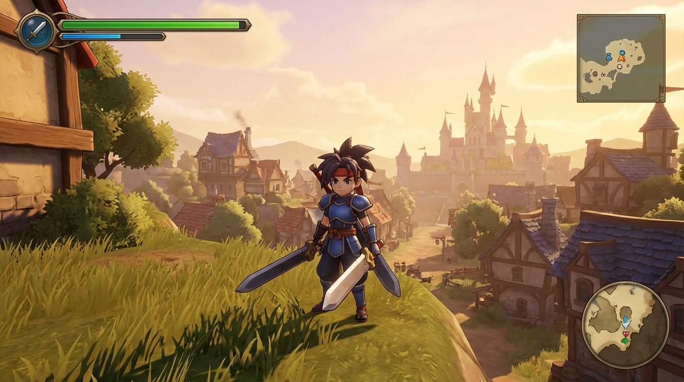 Brave Fencer Musashi game screenshot