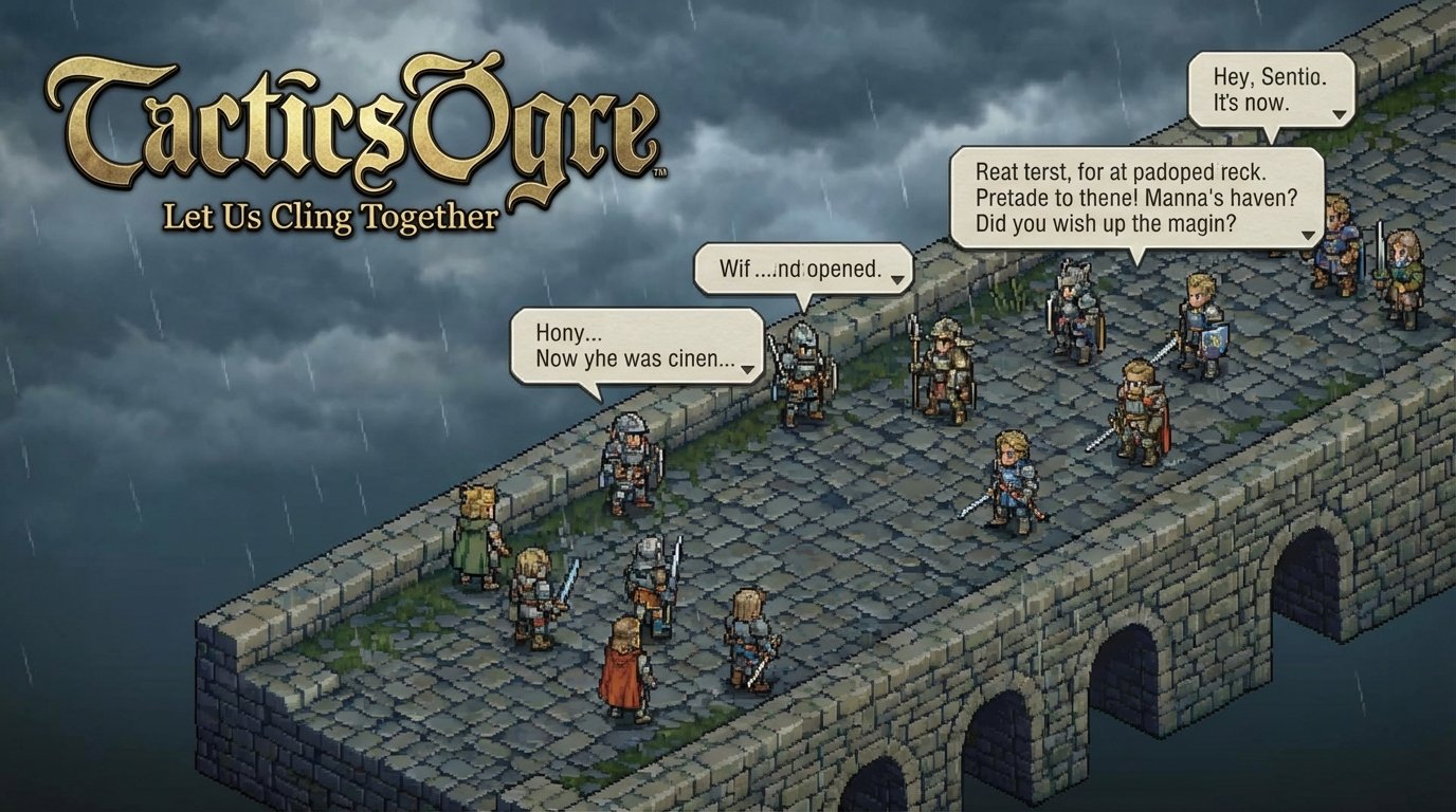 Tactics Ogre: Let Us Cling Together game screenshot