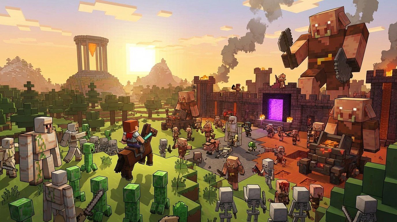 Minecraft Legends game screenshot