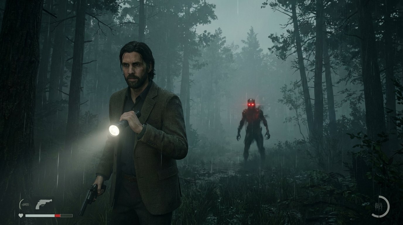Alan Wake 2 game screenshot