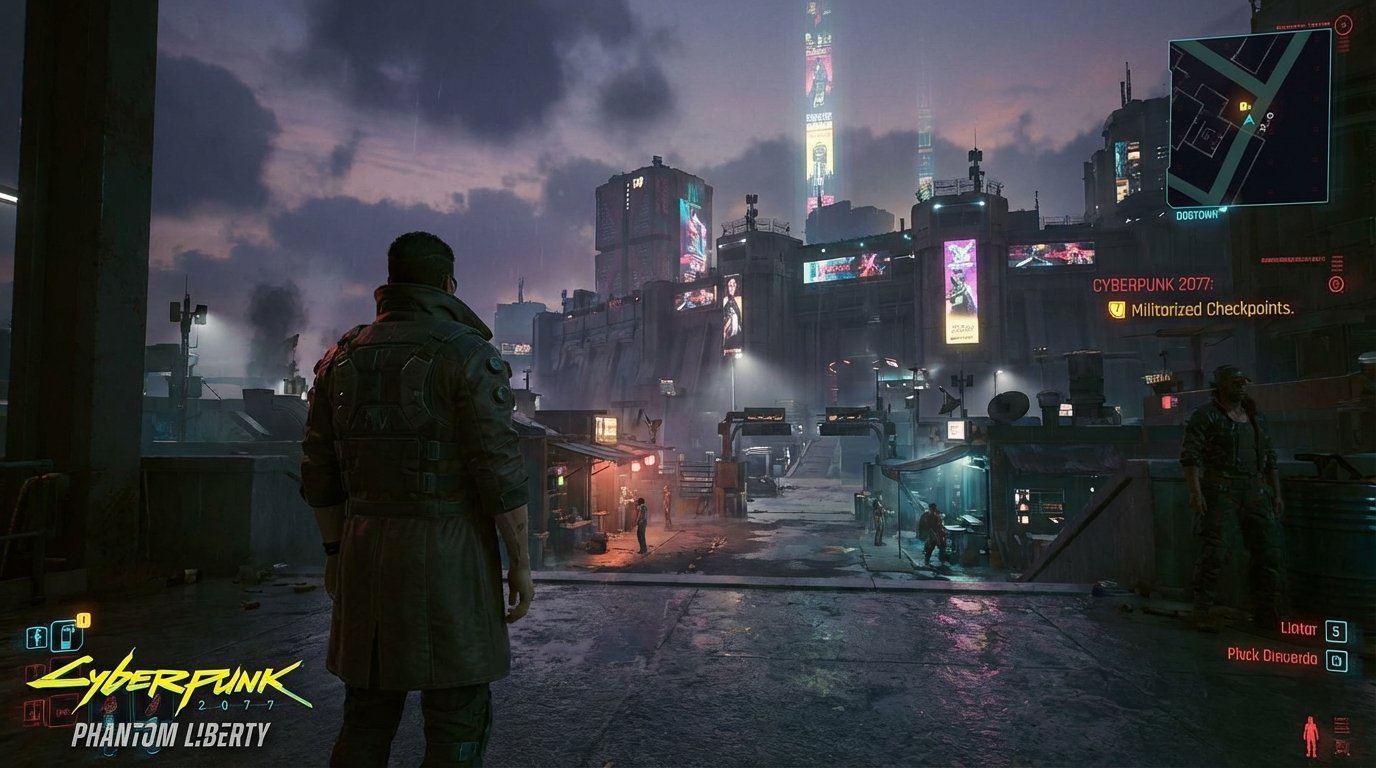 Cyberpunk 2077: Phantom Liberty game screenshot