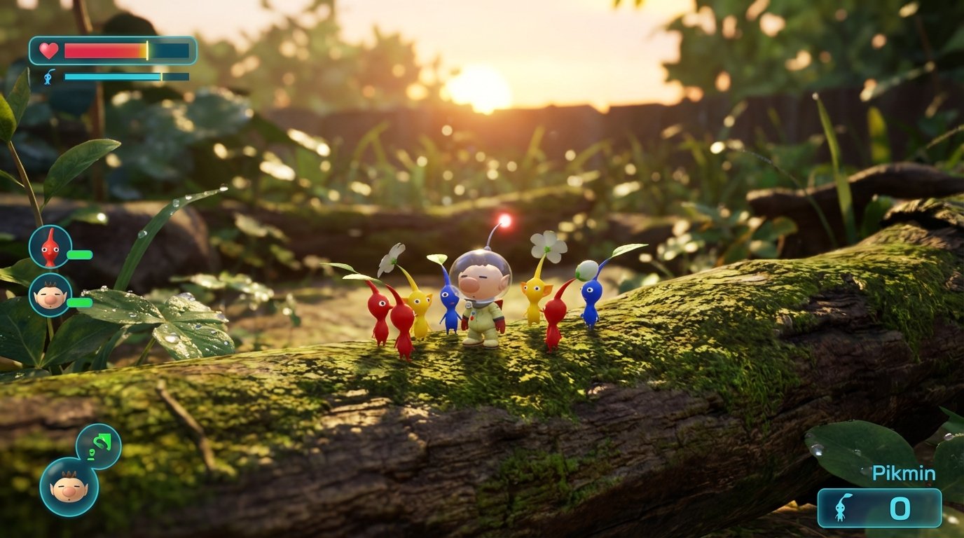Pikmin 4 game screenshot
