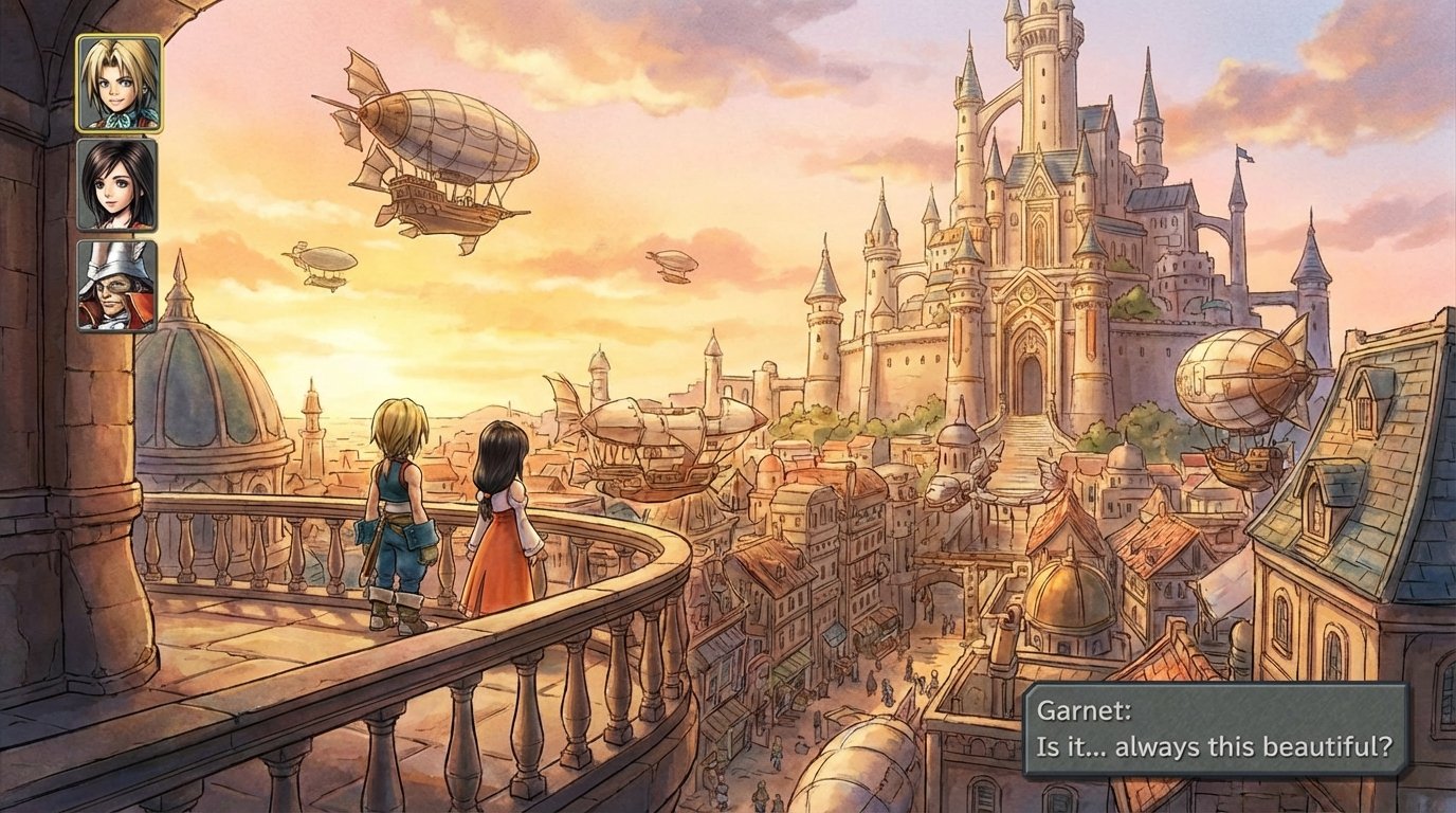 Final Fantasy IX game screenshot