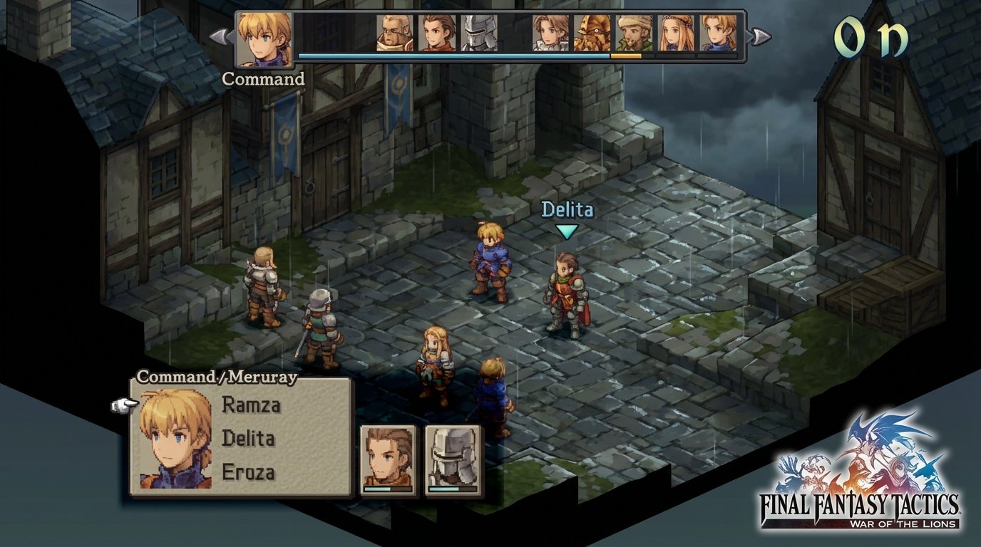 Final Fantasy Tactics game screenshot