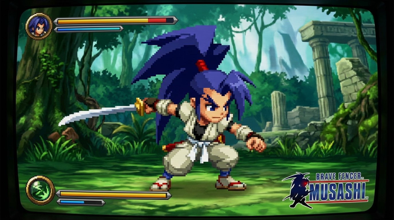 Brave Fencer Musashi game screenshot