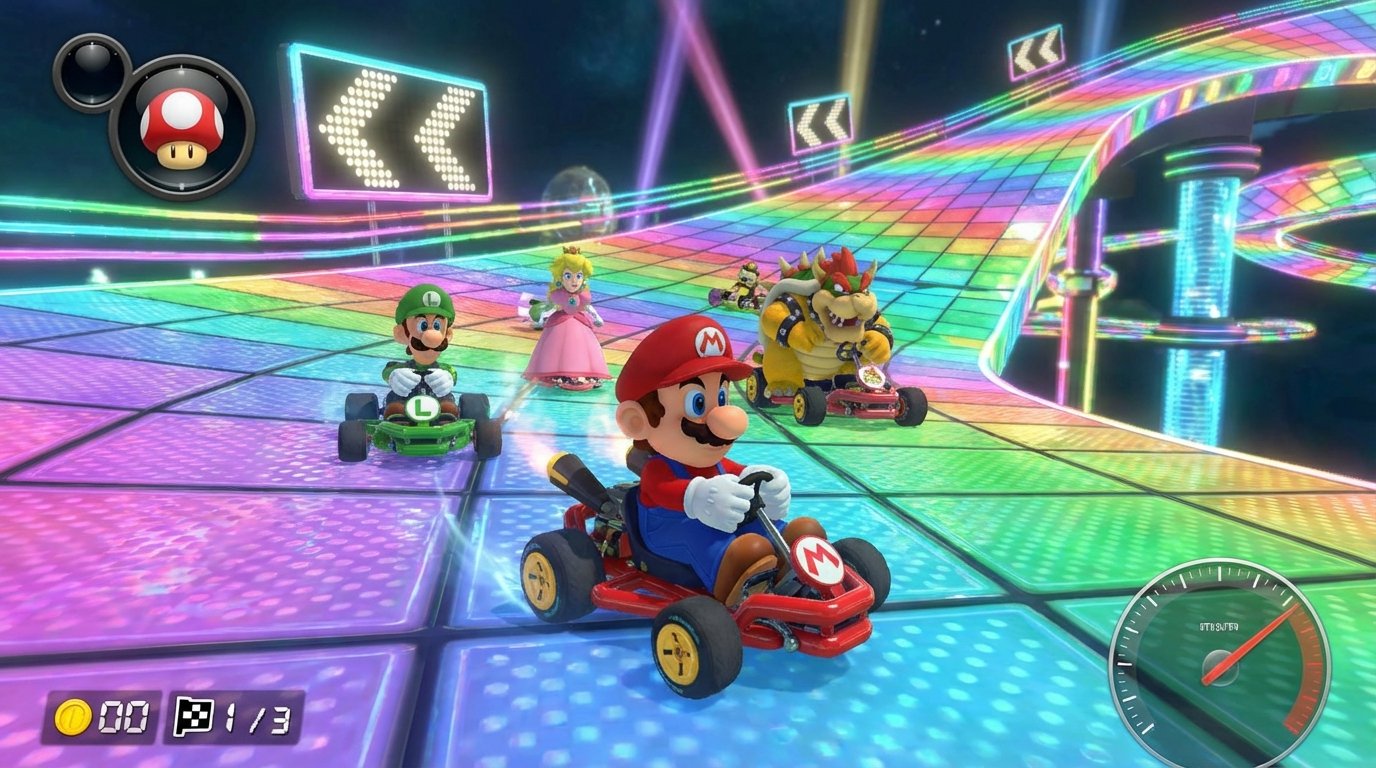 Mario Kart 8 Deluxe game screenshot