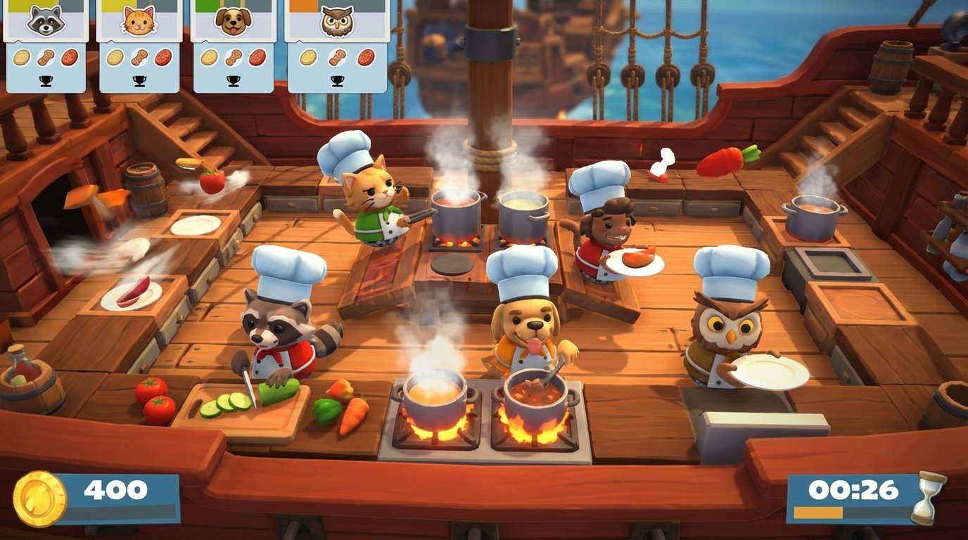 Overcooked! All You Can Eat game screenshot