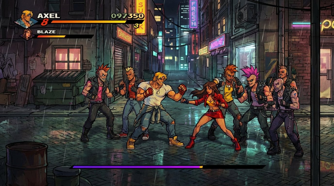 Streets of Rage 4 game screenshot