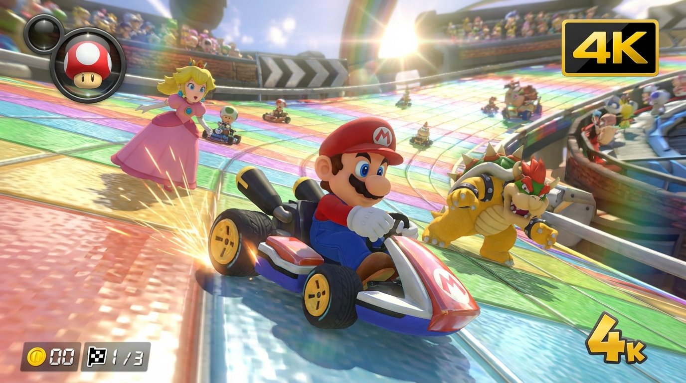 Mario Kart 8 Deluxe game screenshot