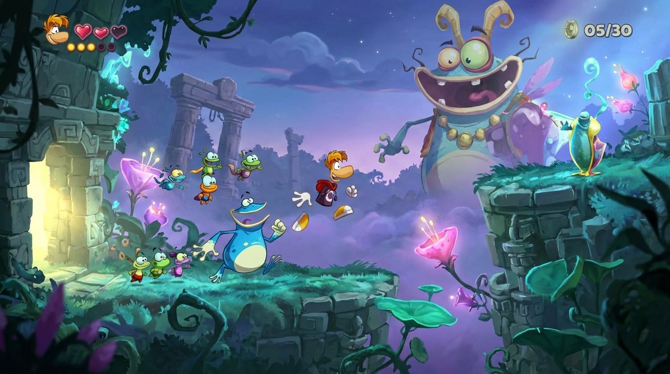 Rayman Legends game screenshot