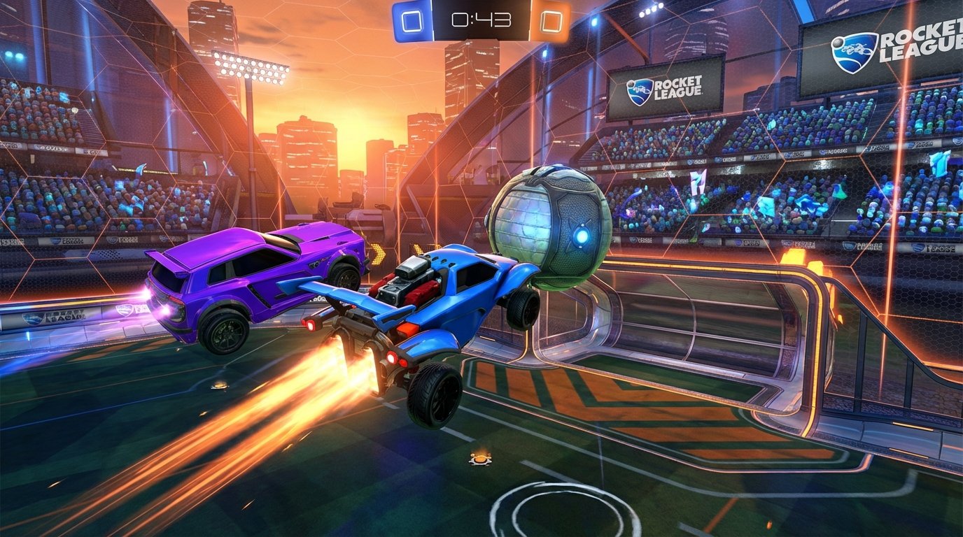 Rocket League game screenshot