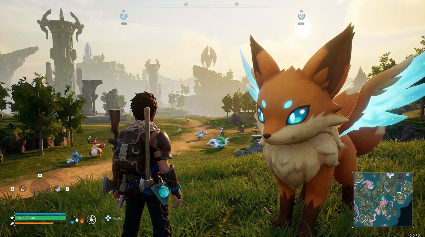 Palworld game screenshot