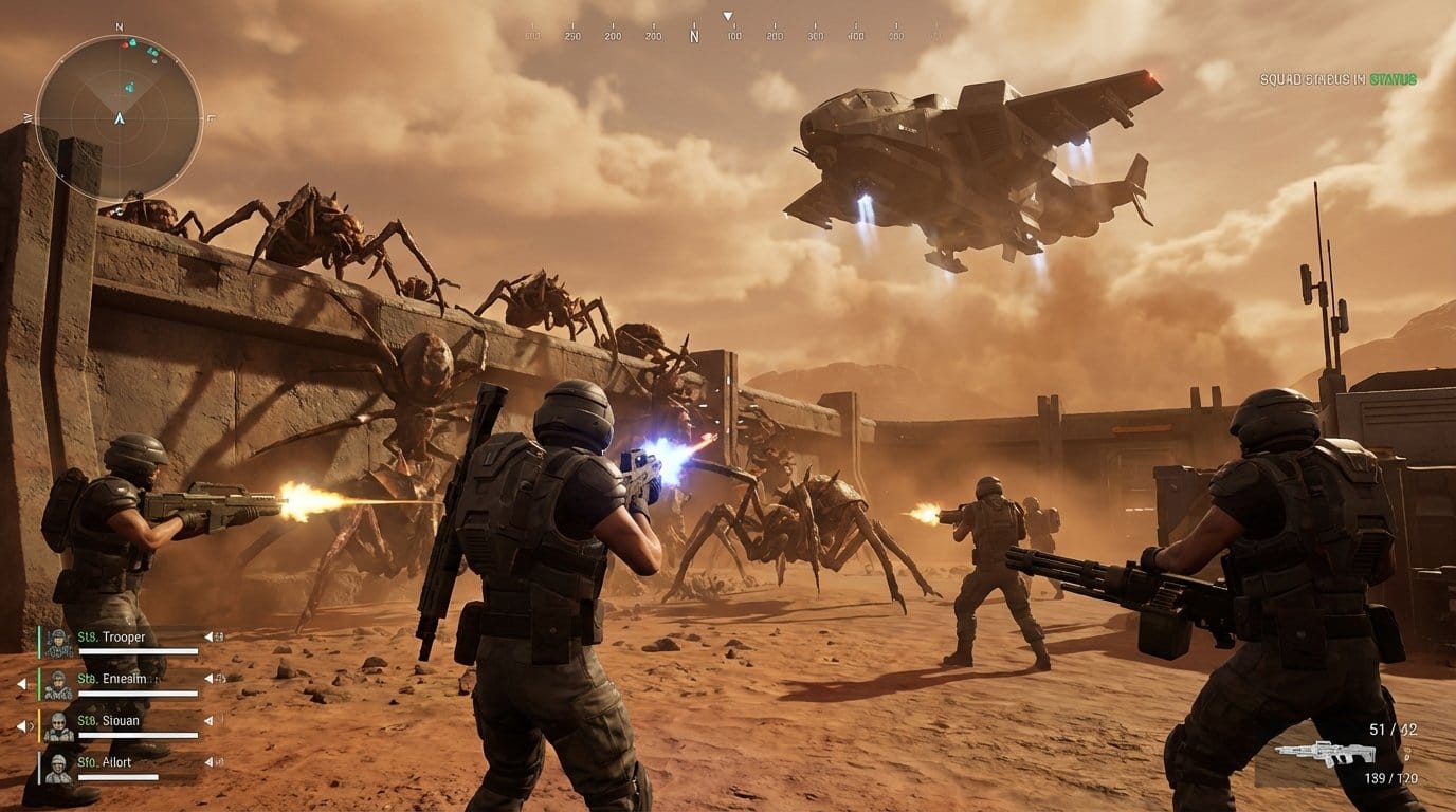 Starship Troopers: Extermination game screenshot