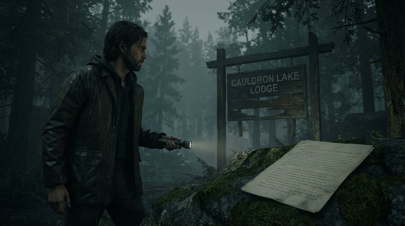 Alan Wake 2 game screenshot