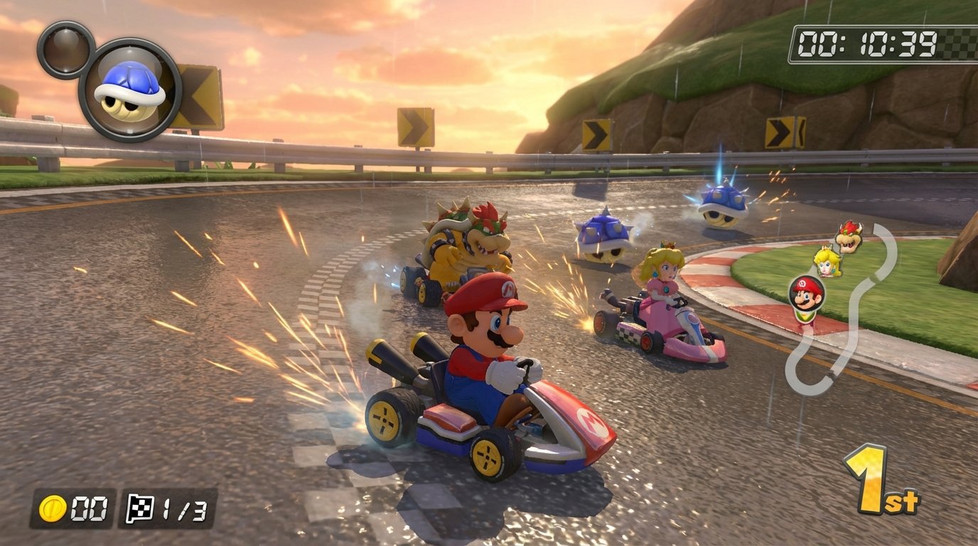 Mario Kart 8 Deluxe game screenshot