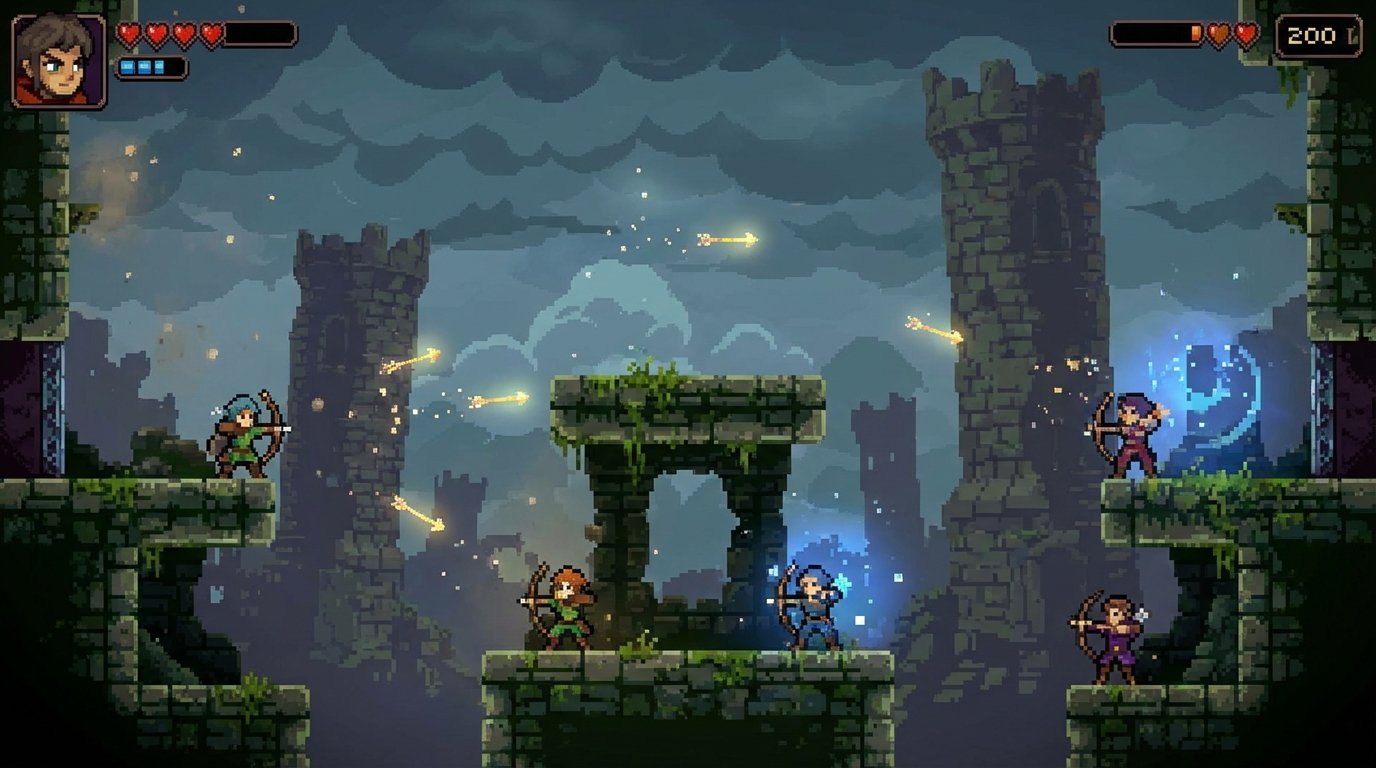 TowerFall Ascension game screenshot