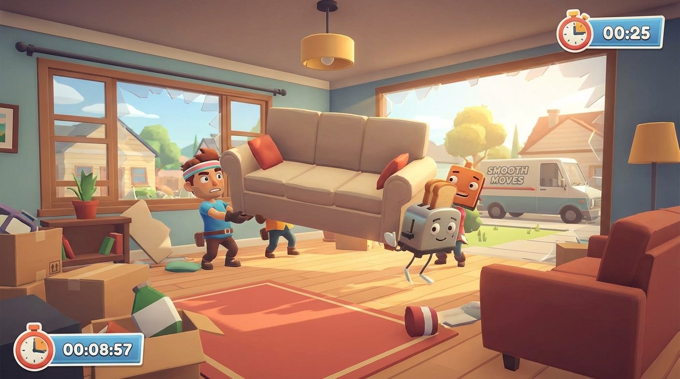 Moving Out game screenshot