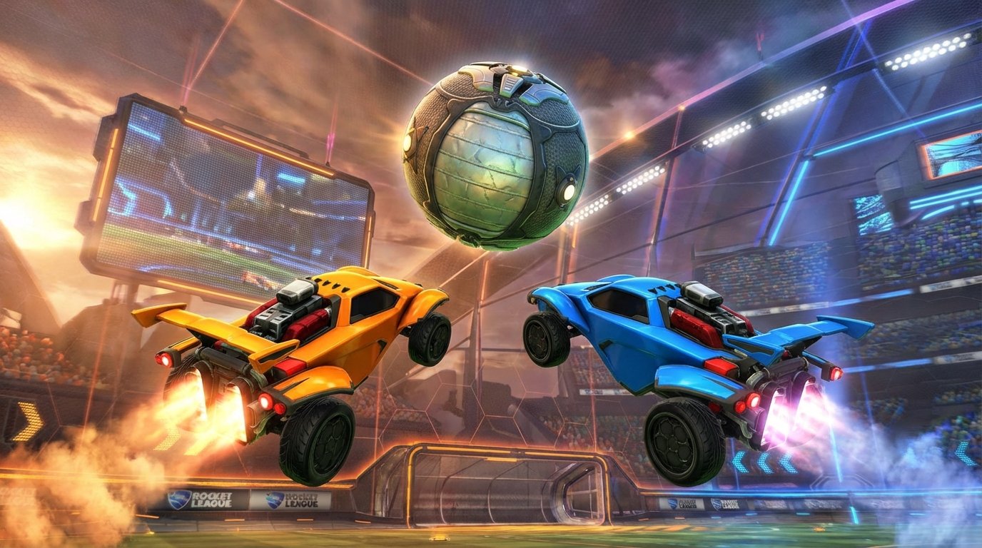 Rocket League game screenshot