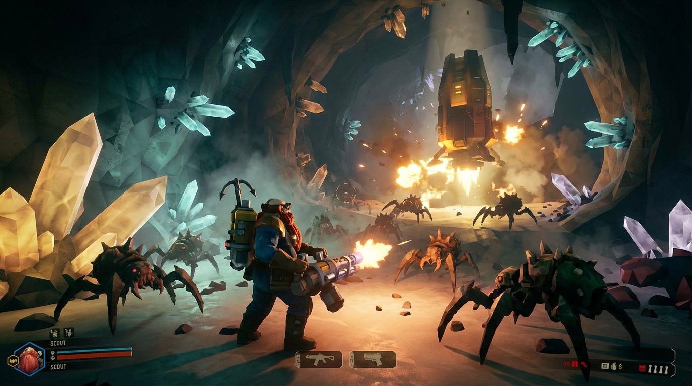 Deep Rock Galactic: Survivor game screenshot