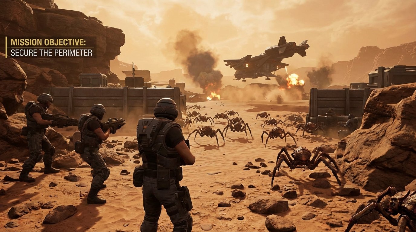 Starship Troopers: Extermination game screenshot