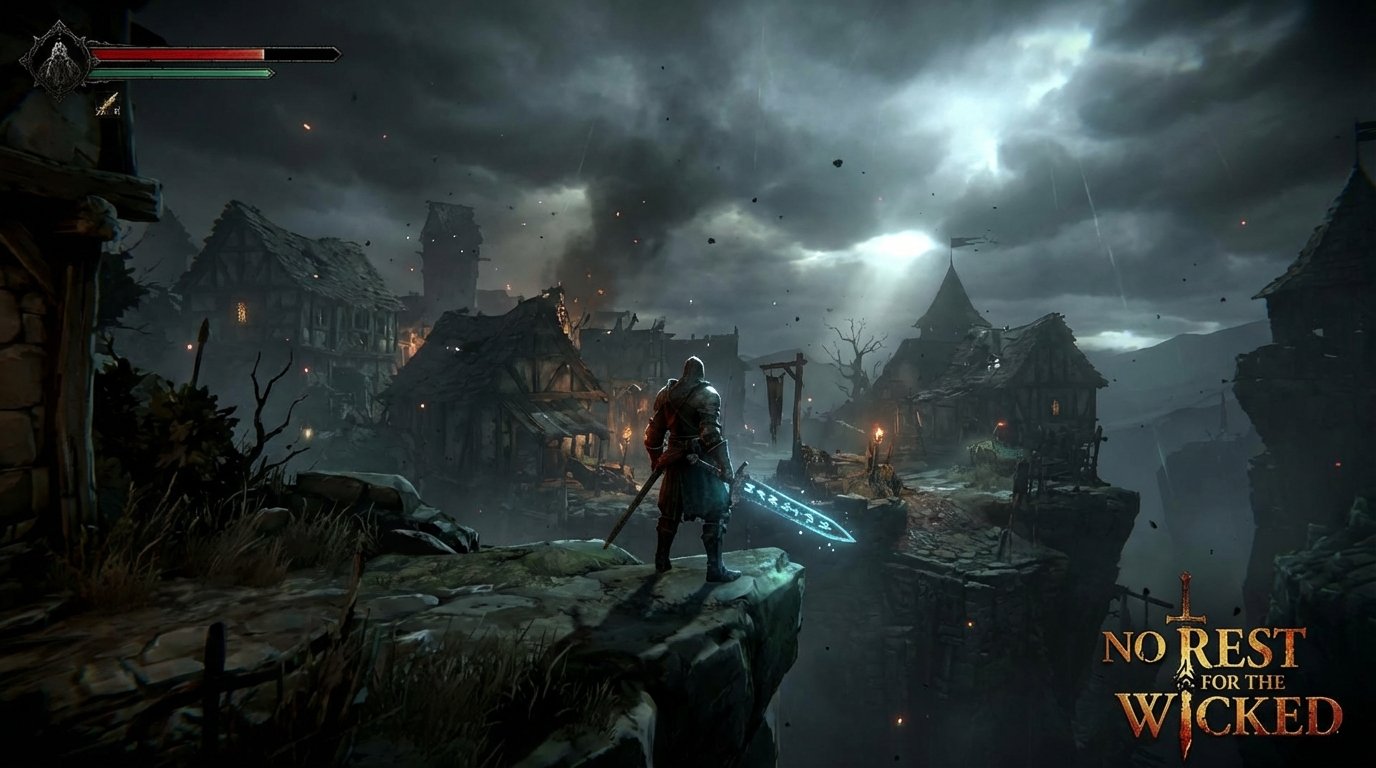 No Rest for the Wicked game screenshot