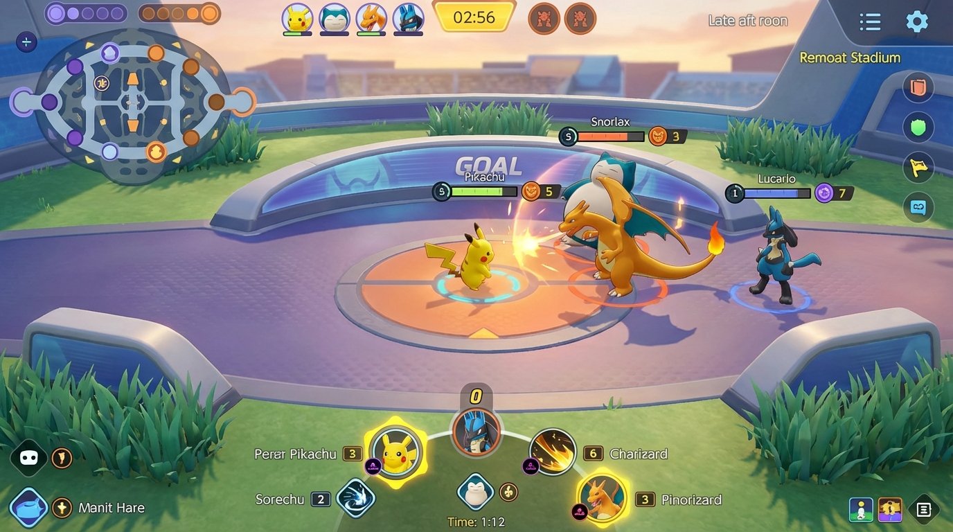 Pokémon Unite game screenshot