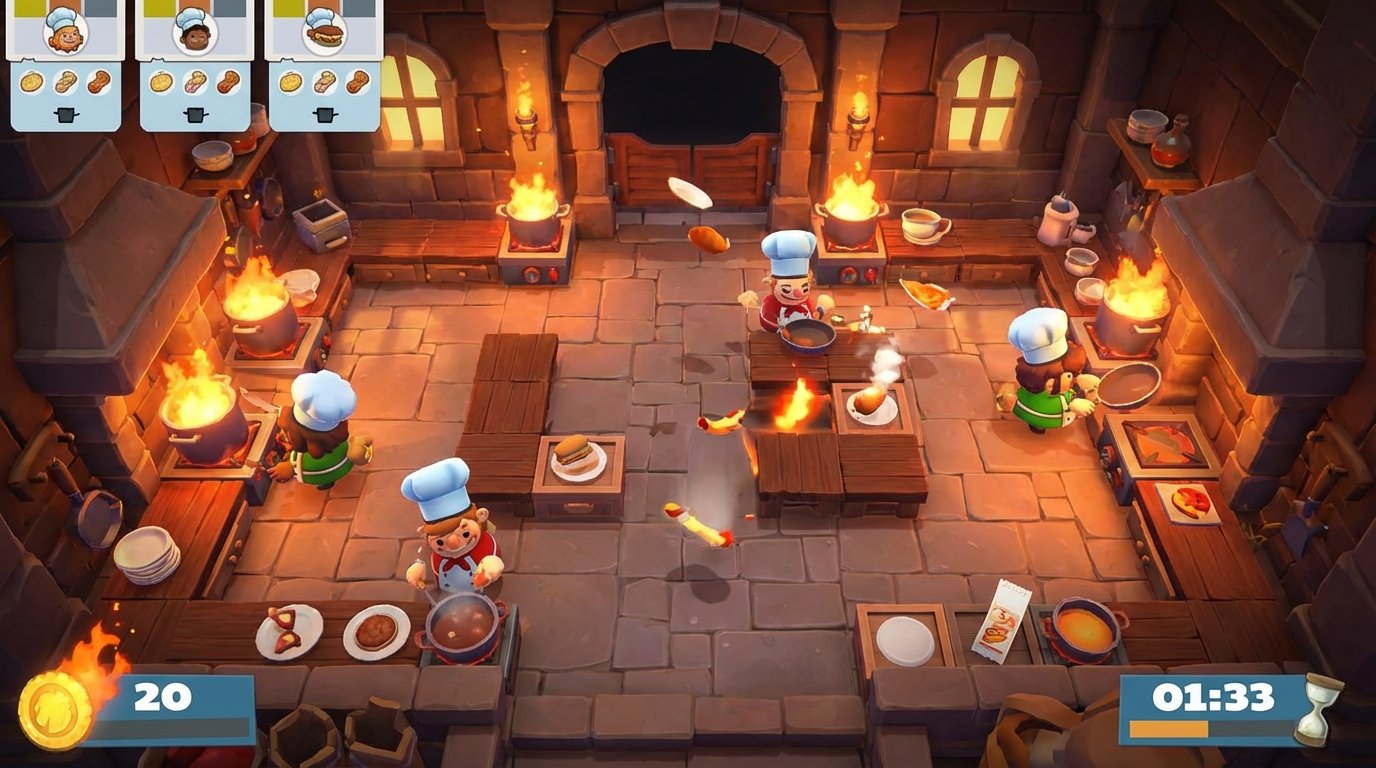 Overcooked! All You Can Eat game screenshot