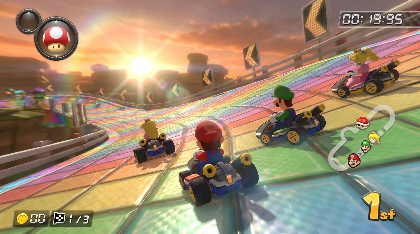 Mario Kart 8 Deluxe game screenshot