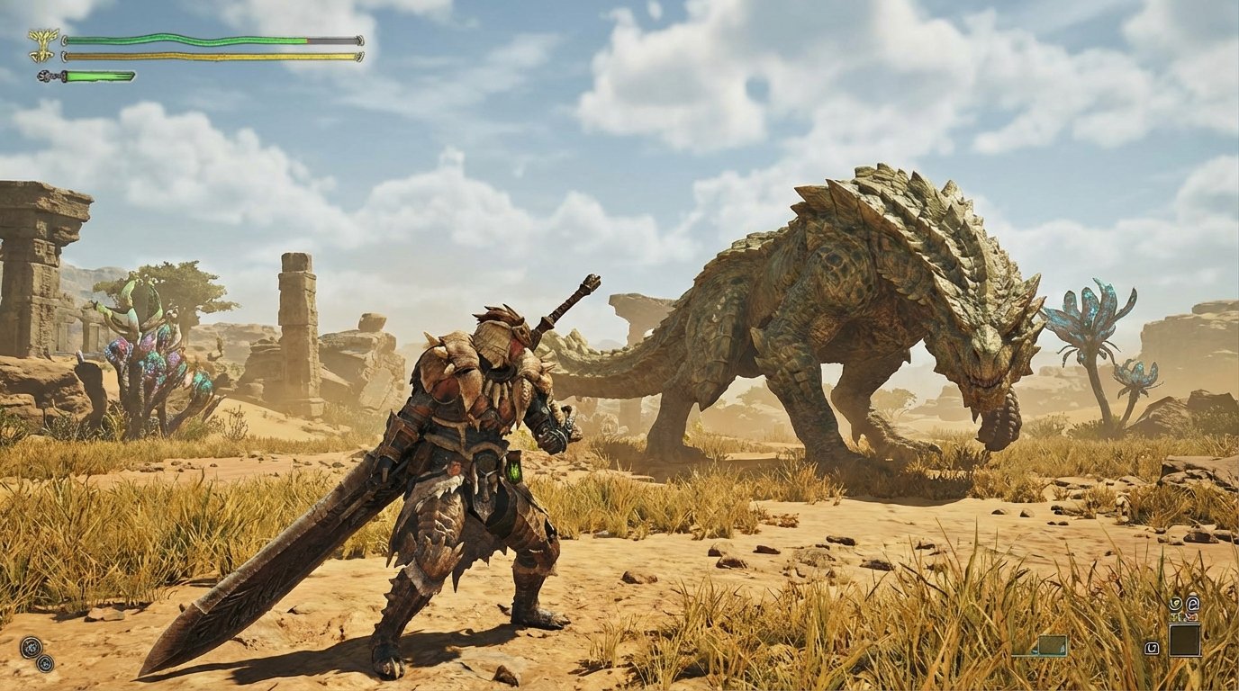 Monster Hunter Wilds game screenshot