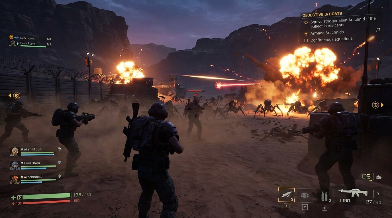 Starship Troopers: Extermination game screenshot