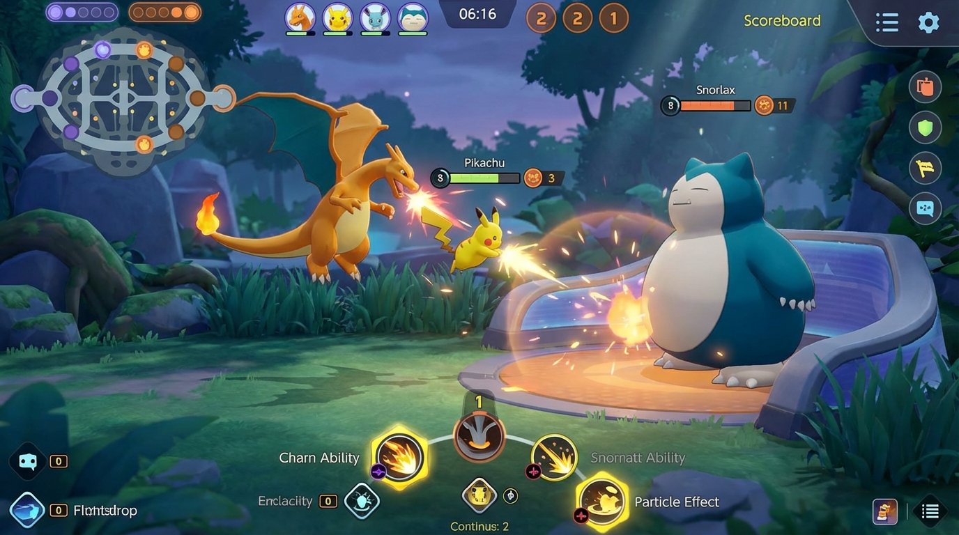Pokémon Unite game screenshot