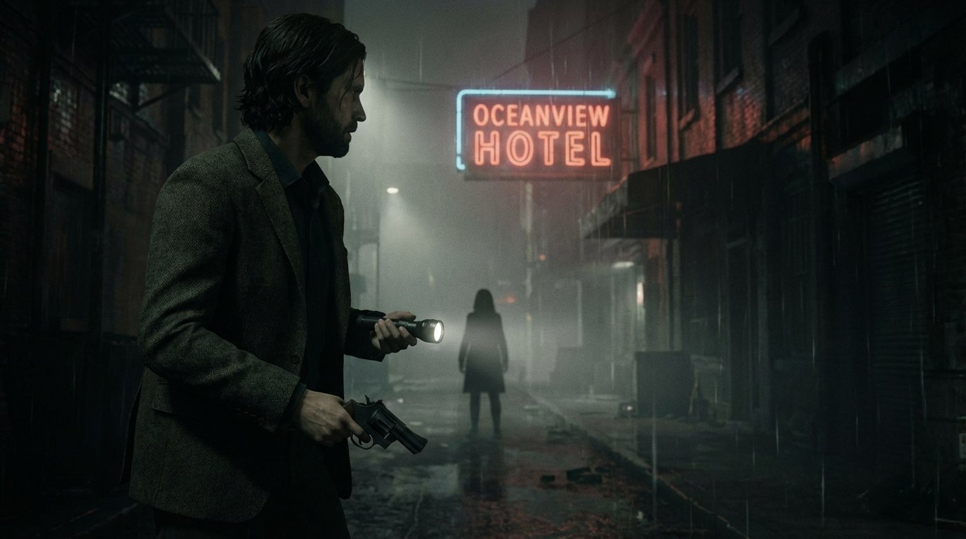 Alan Wake 2 game screenshot