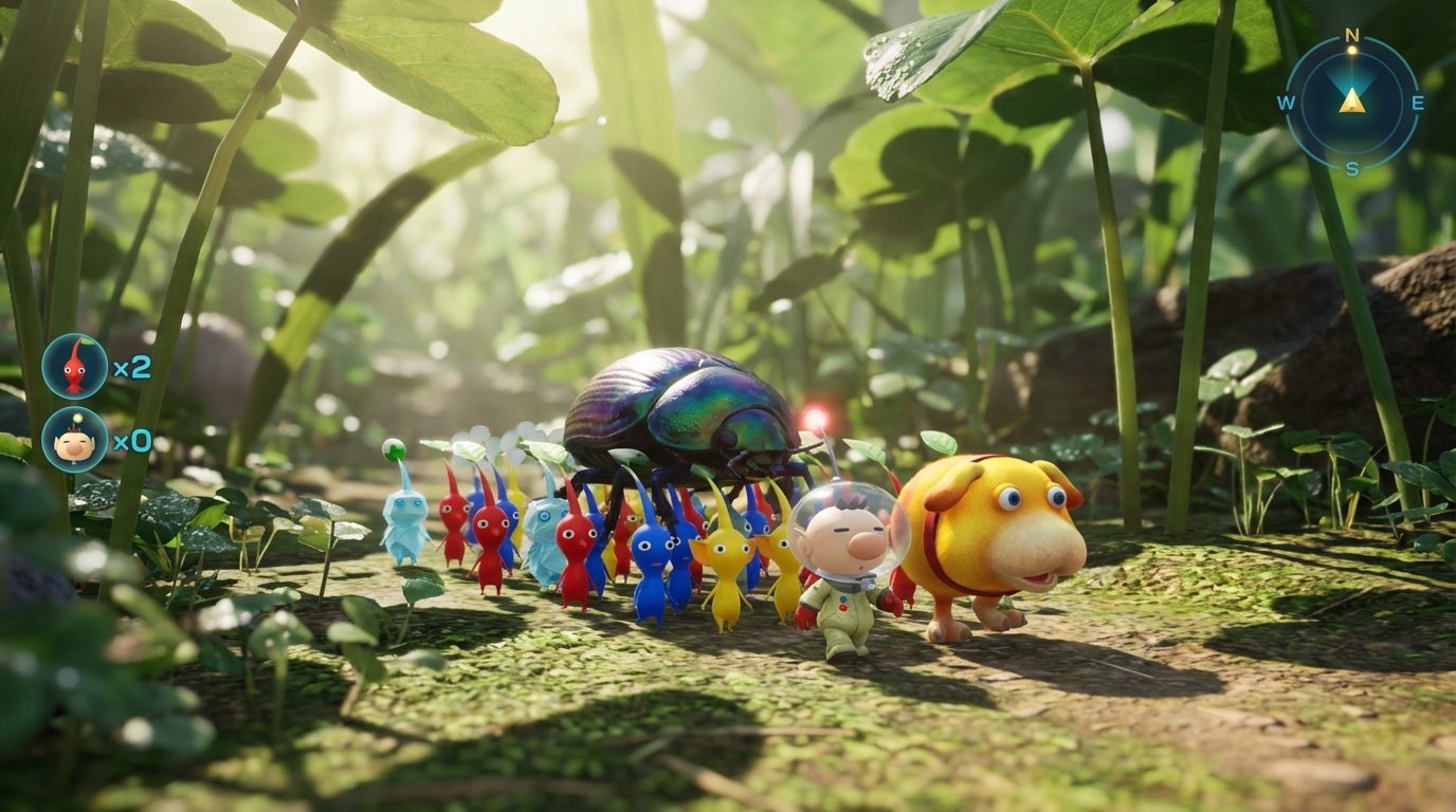 Pikmin 4 game screenshot