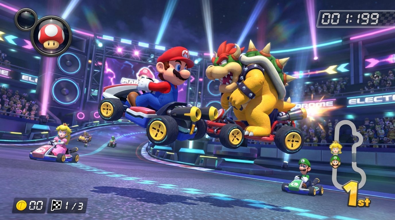 Mario Kart 8 Deluxe game screenshot