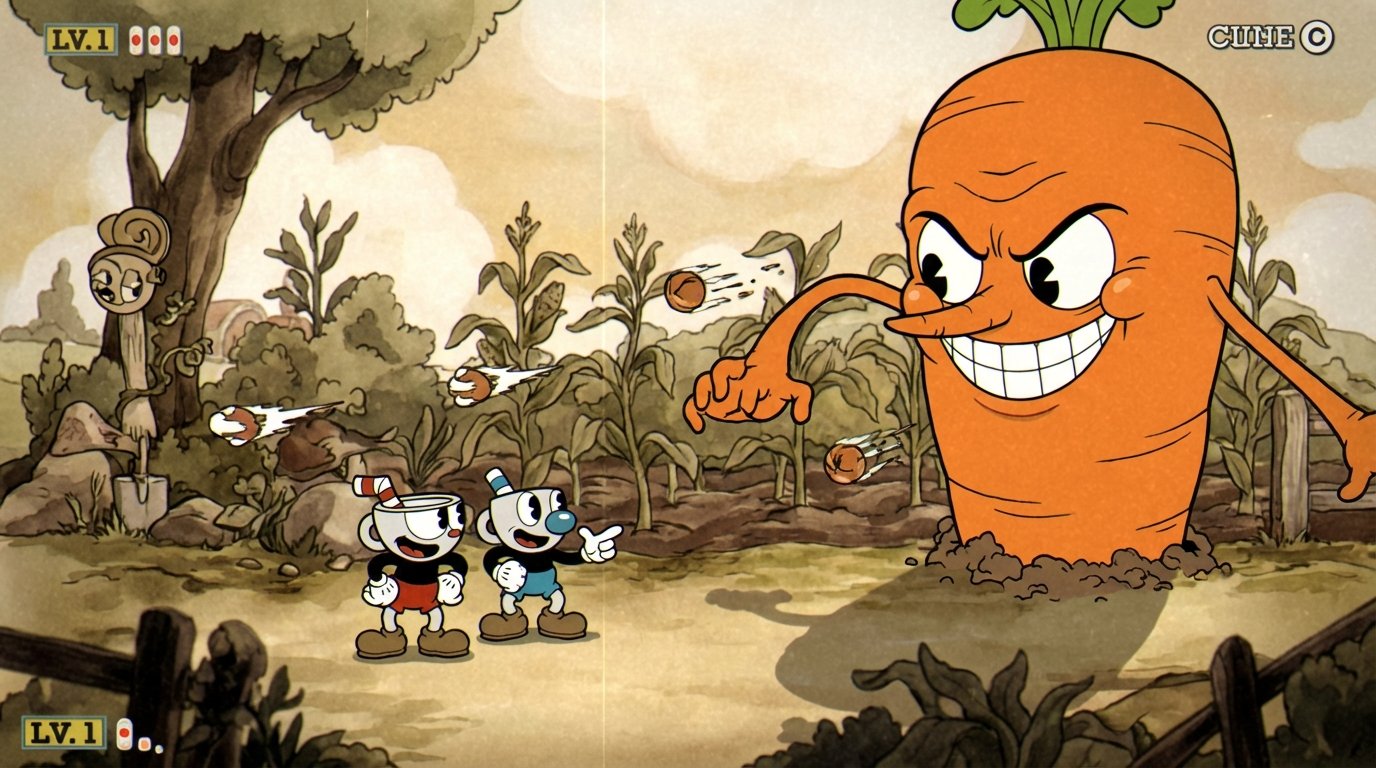 Cuphead game screenshot
