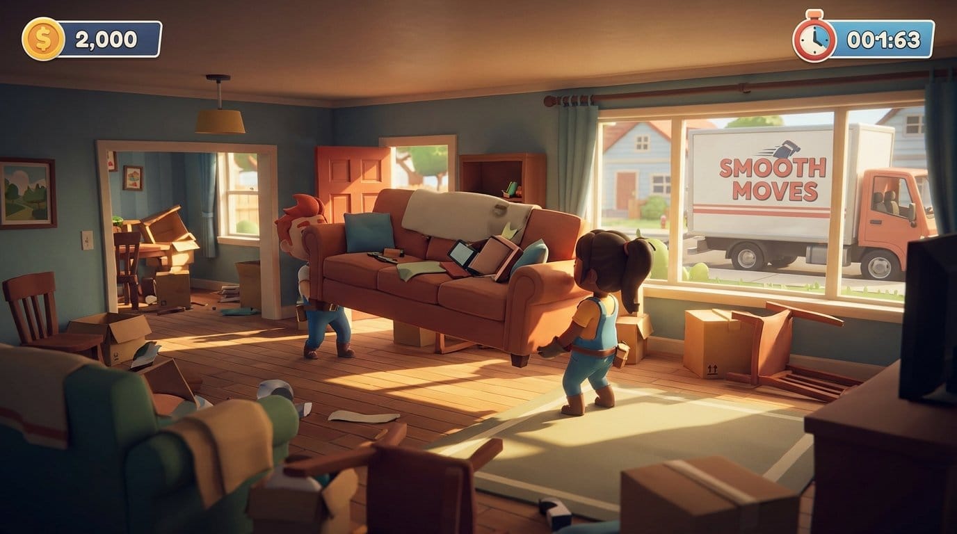 Moving Out game screenshot