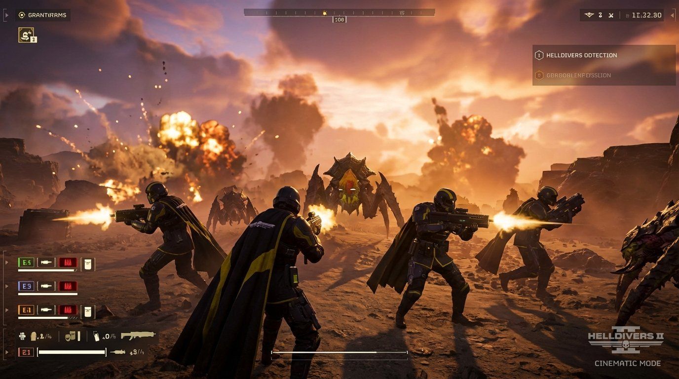 Helldivers II game screenshot