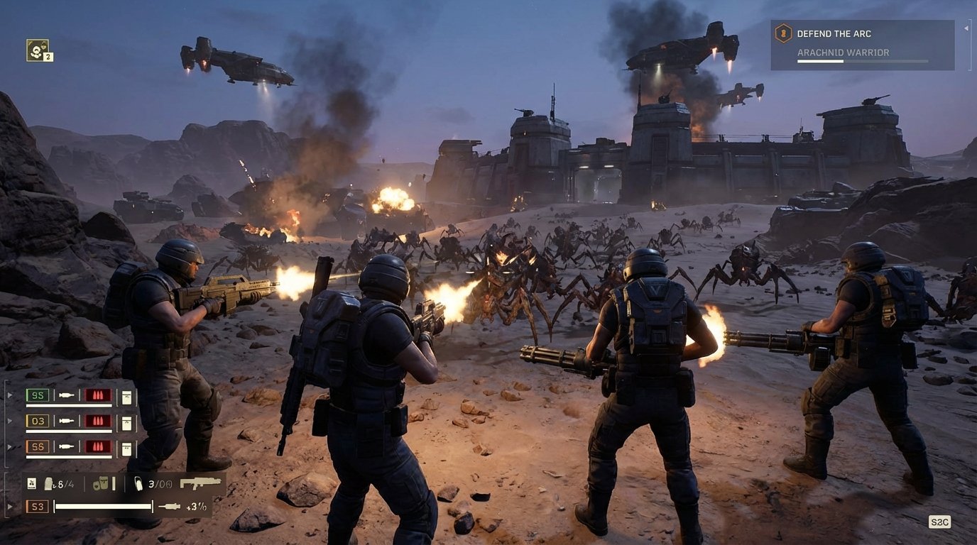 Starship Troopers: Extermination game screenshot