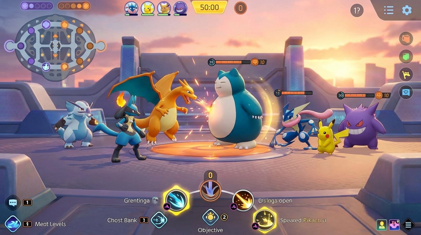 Pokémon Unite game screenshot